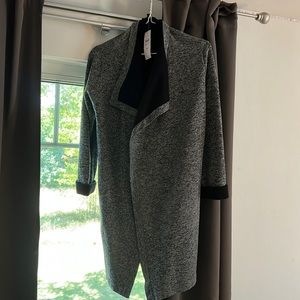 Ann Taylor classic + comfortable open front cardigan.